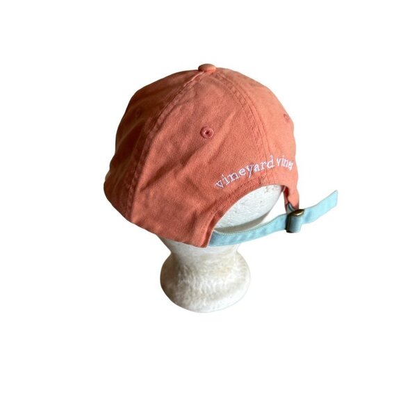 Vineyard Vines Orange Hat Cap Adjustable - Picture 3 of 6